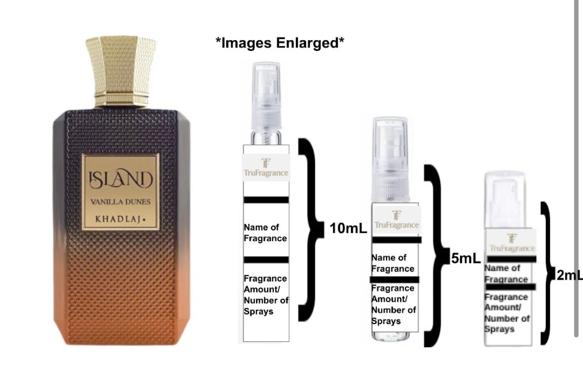 SAMPLE - Khadlaj Island Vanilla Dunes Extrait de Parfum