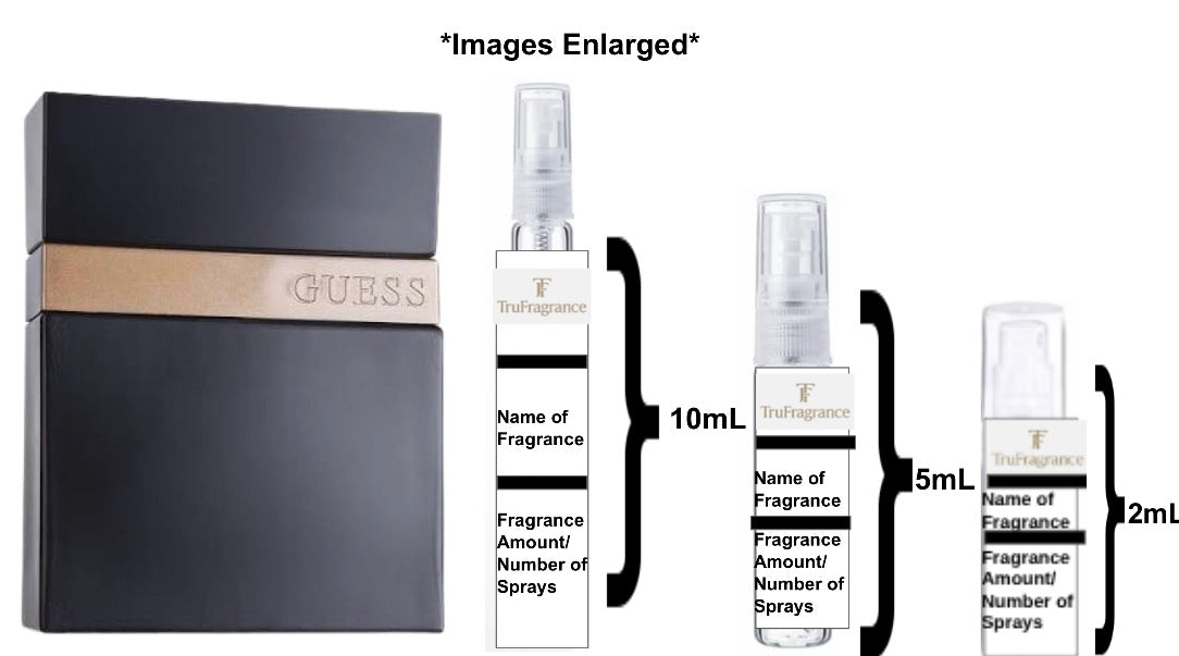 SAMPLE - Guess Seductive Homme Noir Eau de Toilette